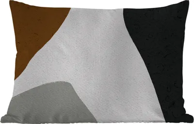 Produktbild von MuchoWow® Outdoor Kissen - Minimalismus - Gestaltung - Formulare - 60x40 cm - Wetterfest - Lounge Kissen - Zierkissen - Kissen für Innenräume