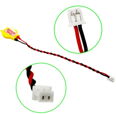 Produktbild von RTC CMOS Battery CR1632 2-Pin Connector  4,2mm x 2,9mm for Notebook PC BIOS