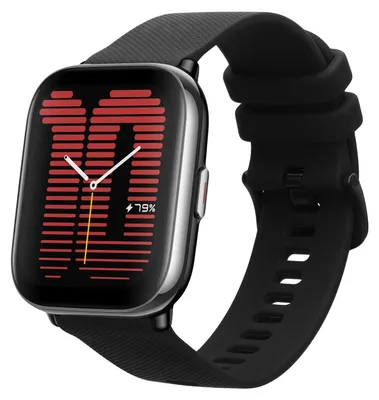 Produktbild von kwmobile Silikon Uhrenarmband für 20mm Amazfit Active 2 / 2 Square / Active Edge / Bip 3 / GTS 3 4 Armband - Ersatzarmband für Fitnesstracker -