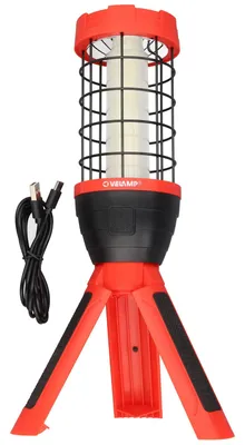 Image de VELAMP IR480, lampe de travail rechargeable de 800 lm sur mini-trépied