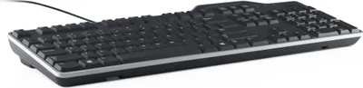 Zdjęcie produktu dla DELL Klawiatura Pro z czytnikiem kart smart — KB813 - US International (QWERTY), Pełnowymiarowy (100%), Przewodowa, USB, QWERTY, Czarny