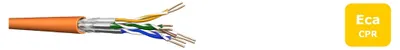 Produktbild von Draka Comteq 60011603, 500 m, Cat7, S/FTP (S-STP), Orange