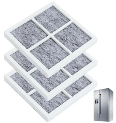 3er-Pack Kühlschrank-Luftfilter, Aktivkohle, kompatibel mit LG LT120F