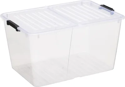 Obrázek produktu pro plastový týmový úložný box HOME BOX FLEX 50 litrů transparentní