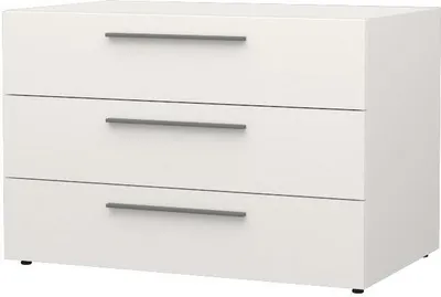 Produktbild von Kommode in Weiß und Grau
