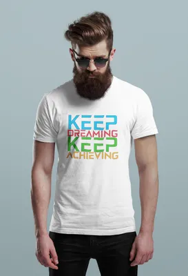 Produktbild von D&B Uni Polo ST00090 Keep Dreaming Weiß-Größe XL