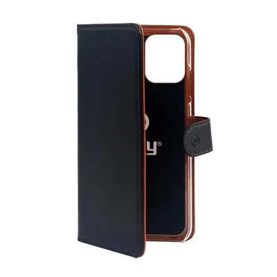 Immagine prodotto di Celly Wally WALLY1003 Cover per Iphone 12 Mini A2399 Nero Marrone