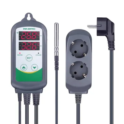 Produktbild von Digitaler Temperaturregler, Smart App Steuerung, Alarmfunktion, EU-Steckdose