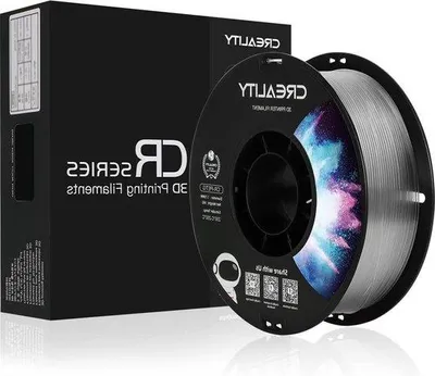 Produktbild von 175 mm PETG-Druckmaterial 1 kg - Klitvrij - Maßgenau +/- 0.03 mm - Transparent