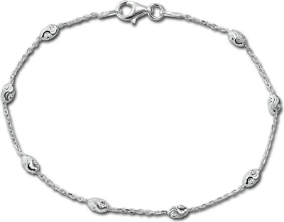 Produktbild von SilberDream Armband 19cm 925er Sterling Silber Typhoon Damen Schmuck SDA3019J