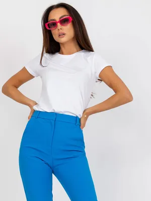 Produktbild von Basic Feel Good Kurzarm-T-Shirt für Frauen Vistrarius weiß XL