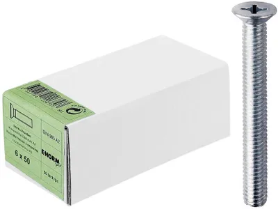 Produktbild von DIN 965 Edelstahl A2 -H M6x40 HP E-NORMpro