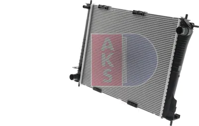 Produktbild von AKS DASIS 180062N Kühler Wasserkühler Motorkühler für RENAULT Clio III Schrägheck (BR0/1, CR0/1)