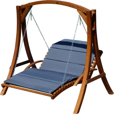Produktbild von AS-S Design Hollywoodliege Hollywoodschaukel MACAO-OD aus Holz Lärche ohne Dach von