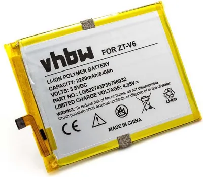 Produktbild von vhbw Akku kompatibel mit Orbic RC501LG, RC501LS, RC503L, RC501, RC501L Handy Smartphone Telefon (2200 mAh, 3,8 V, Li-Polymer)