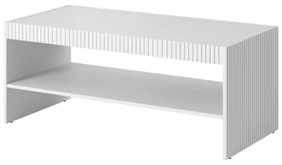 Produktbild von Couchtisch FASO in matter Weiß-Optik, 120 cm breit, 50,5 cm tief, 50 cm hoch