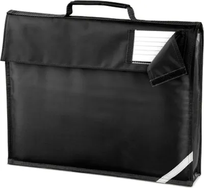 Immagine prodotto di Quadra QD51 | Portadocumenti/Borsa Junior | 37 x 30 x 6 cm - Colore: Nero - Dimensioni: 37 x 30 x 6 cm