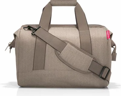 Immagine prodotto di reisenthel allrounder M, Reisetasche, Sporttasche, Tasche, Herringbone Mokka, 18 L, MS6054