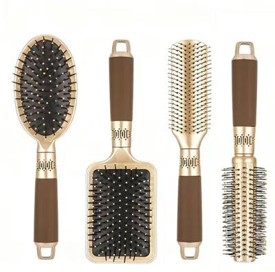 Obrázek produktu pro Sada čtyř kartáčů na vlasy pro kudrnaté vlasy a styling