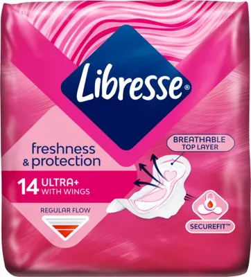 Produktbild von Libresse Binden Ultra Thin Normal Wing 14 Stck