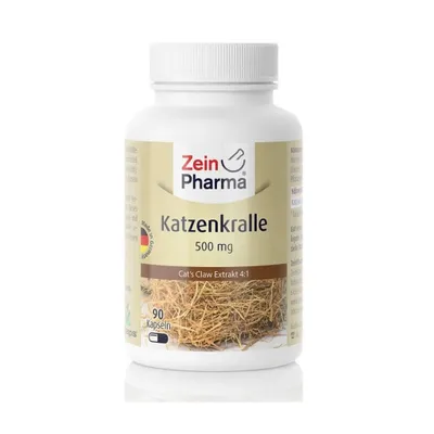 Produktbild von ZeinPharma Katzenkralle 500 mg - 90 Kapseln