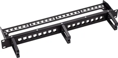 Obrázek produktu pro ROLINE 26.11.0363, Cat5, Cat6, Černá, 482,6 mm, 44,4 mm, 91 mm, 750 g