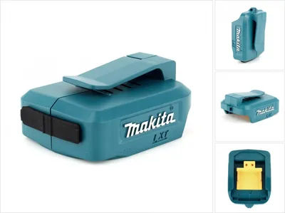 Image de Makita DECADP05 Adaptateur USB pour batterie 14,4V / 18V