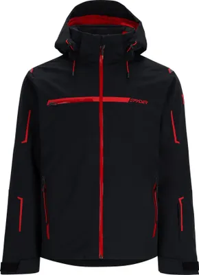 Produktbild von Spyder Mens Titan Black S Skijacke