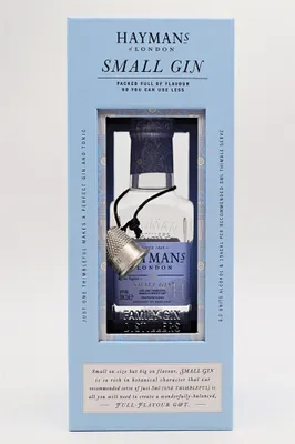 Produktbild von Hayman's of London SMALL GIN 43% Vol. 0,2l in Geschenkbox mit 5 ml Portionierer