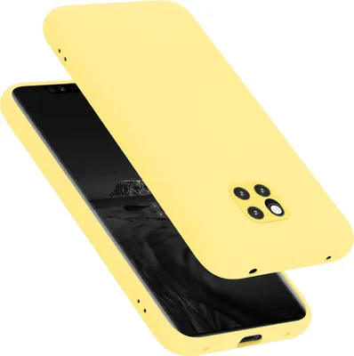 Obrázek produktu pro Cadorabo Ochranný kryt pro Huawei MATE 20 PRO Case in Yellow Pouzdro na mobilní telefon, kryt TPU Etui