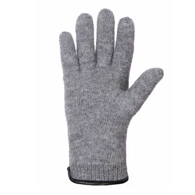 Produktbild von Wollwalk-Handschuhe - Größe 7 silbergrau