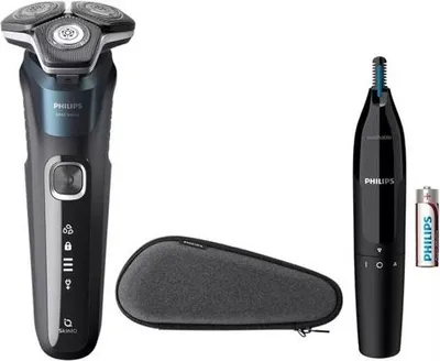 Produktbild von Elektrischer Rasierer Philips S5889-11, Wiederaufladbar, Wasserdicht, SkinIQ Technologie, SteelPrecision Klingen