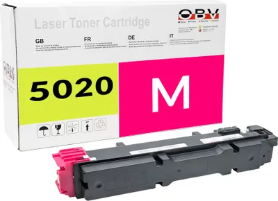 Produktbild von Toner kompatibel Utax PK-5020M / 1T02YJBUT0 – Magenta – ersetzt PK 5020 M – für  P-C 3563 / 3567