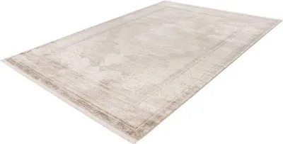 Produktbild von Lalee Diamond hochwertiger Teppich 2.000.000 Punkte m2 Viskose Acryl super weicher exklusiver Teppich kurze Fransen 120x170 cm beige
