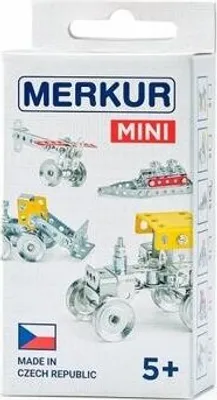 Produktbild von Merkur Modellbausatz Boot Serie 52 aus Metall Mini 73 Teile, Modellgröße 7,5 x 5 x 3,5 cm