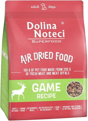 Zdjęcie produktu dla Dolina Noteci Superfood Air Dried Pies Danie z dziczyzny 1kg
