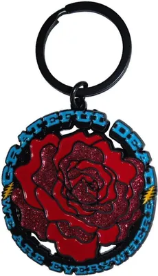 Produktbild von The Grateful Dead Everywhere Rose Schlüsselanhänger