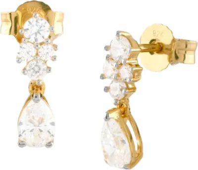 Produktbild von Guess Jardin Ohrstecker Gold Unisize Guess