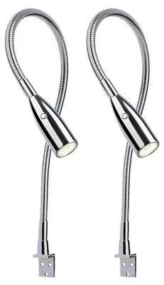 Image de kalb | Lampe de lecture LED en saillie Lampe de chevet Lampe de lecture Lot de 2