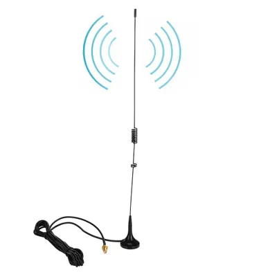 Obrázok produktu pre UT-106UV SMA zásuvka dvojpásmová VHF UHF magnetická anténa do auta pre Baofeng UV 5R