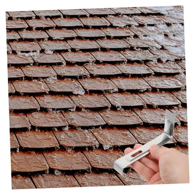 Produktbild von 8 Stück Edelstahl Dachziegelclips zur Schneesicherung