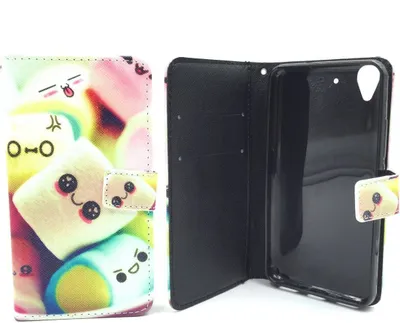 Produktbild von Handyhülle Tasche für Handy Wiko Pulp Schriftzug Marshmallows