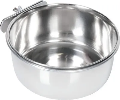 Produktbild von Napf KARLIE für Vögel und Nager Edelstahl 10 cm 290 ml