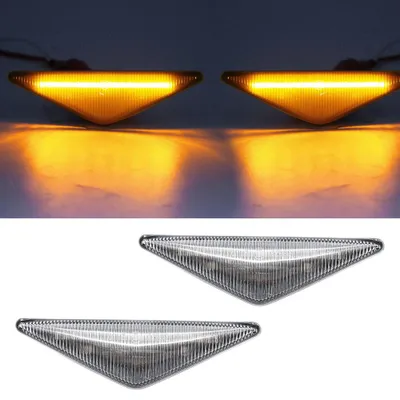 Für Ford Focus 1 I MK1 / Mondeo 3 III MK3 2x LED Seitenblinker Blinker Weiß in der Farbe Weiß von Goingfast