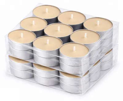 Produktbild von Duft-Teelichter 36er Pack – Duft Zauberblume, ca. 4 Stunden Brenndauer, Teelicht Kerzen aus Wachs, rund Ø 4 cm, hergestellt in der EU, für Indoor & Outdoor