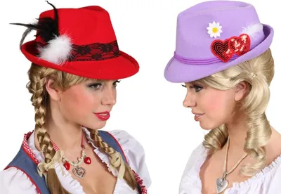 Produktbild von Bayernhut Lady  KW 58, Perücken:flieder