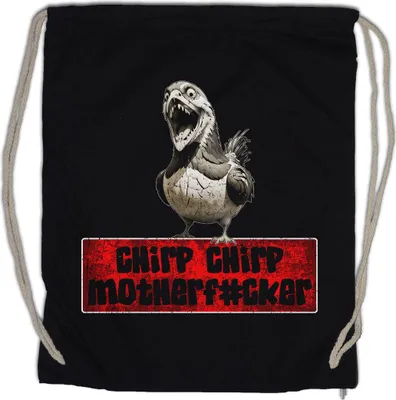 Produktbild von Urban Backwoods Crazy Piegeon, Turnbeutel, Farbe: Schwarz