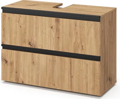 Produktbild von Waschbeckenunterschrank Vicco Torren Artisan 80 x 58 cm mit 2 Schubladen, Model 58709