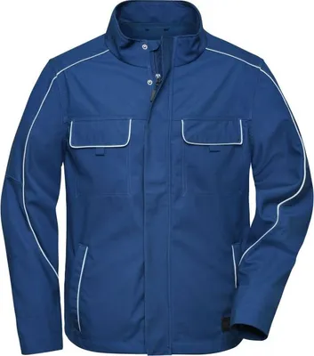 Produktbild von Workwear Softshell Light Jacket - SOLID - dark-royal, Gr. 5XL
