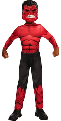 Produktbild von Red Hulk Kids Kostüm – Fasching Karneval Halloween Verkleidung